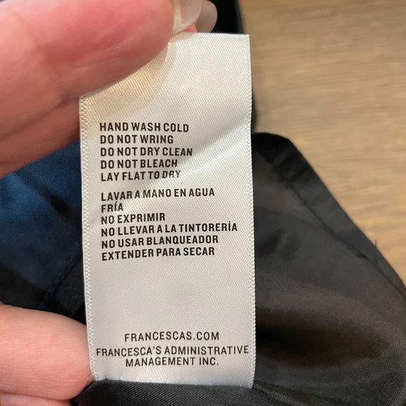 ***SOLD***Francesca’s “Morgan Faux Leather Pleated Mini Skirt” - Picture 10 of 16